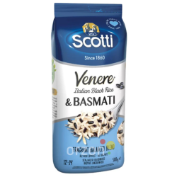 Рис "Riso Scotti" рис чёрный + басмати 500гр
