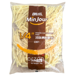 Картофель фри "MinJour " (7мм 1/4)  Замороженный 2кг